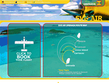 Tablet Screenshot of grenada-flights.com